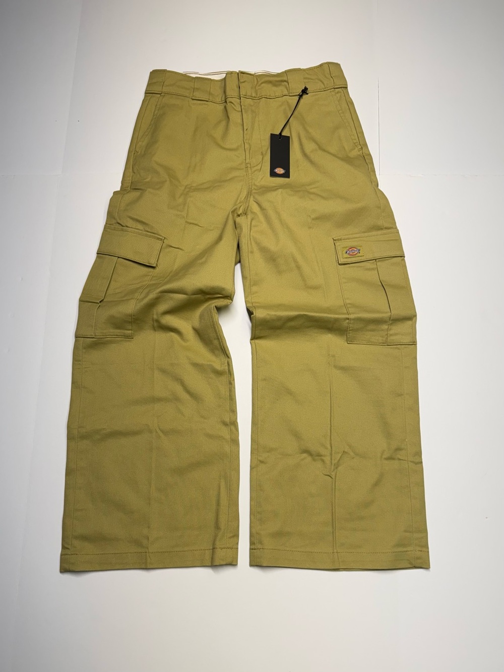 Dickies Cargo Pants Women’s Size 6RX26 Wide Leg Green  FPRO3S2K NWT